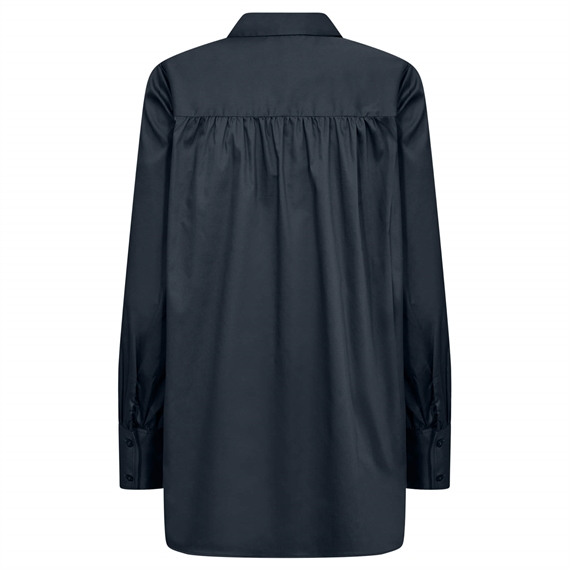 Levete Room LR-ISLA SOLID 114 Skjorte, Dark Navy